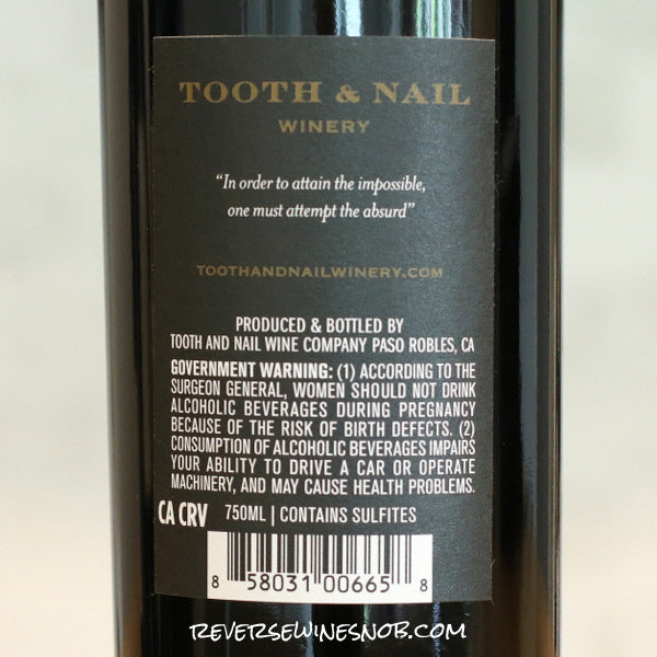 Tooth & Nail Don Quixote 2022 El Sabio Freston GSM 3 Bottles SUMMER HOLD