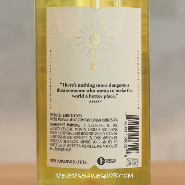 Tooth & Nail 2023 Sauvignon Blanc 4 Bottles SUMMER HOLD