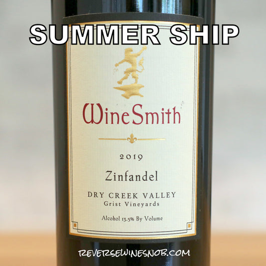 WineSmith 2019 Grist Vineyard Zinfandel DCV 3 Bottles SUMMER SHIP