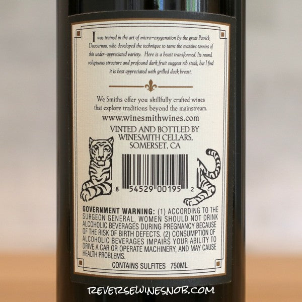 WineSmith Cellars 2021 Tannat - 4 bottles
