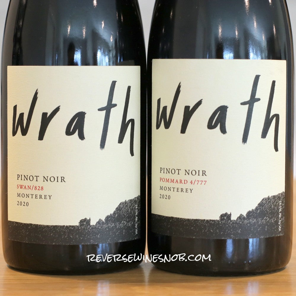 Wrath San Saba Vineyard Pinot Noir Clones 4 Bottles